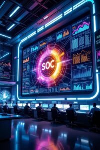 Cybersecurity incident response and threat detection by SOC analysts